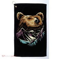 Bear Forest Mountain Golf Towel thumb 0