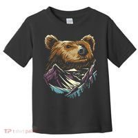Bear Forest Mountain Toddler T-Shirt thumb 0