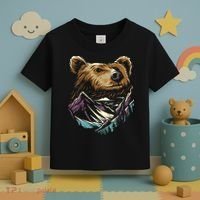 Bear Forest Mountain Toddler T-Shirt thumb 3