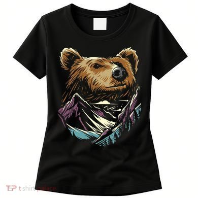 Bear Forest Mountain Women's T-Shirt