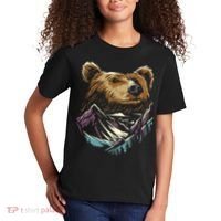 Bear Forest Mountain Kids T-Shirt thumb 2