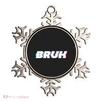 Bruh Funny Meme Saying Brother Greeting Gamer Slang Ornament thumb 0