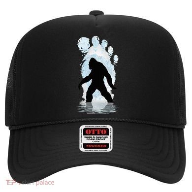 Bigfoot Footprint Moon Light Funny Sasquatch  Hat