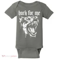 Bark For Me Sarcastic Dog Baby Bodysuit thumb 0