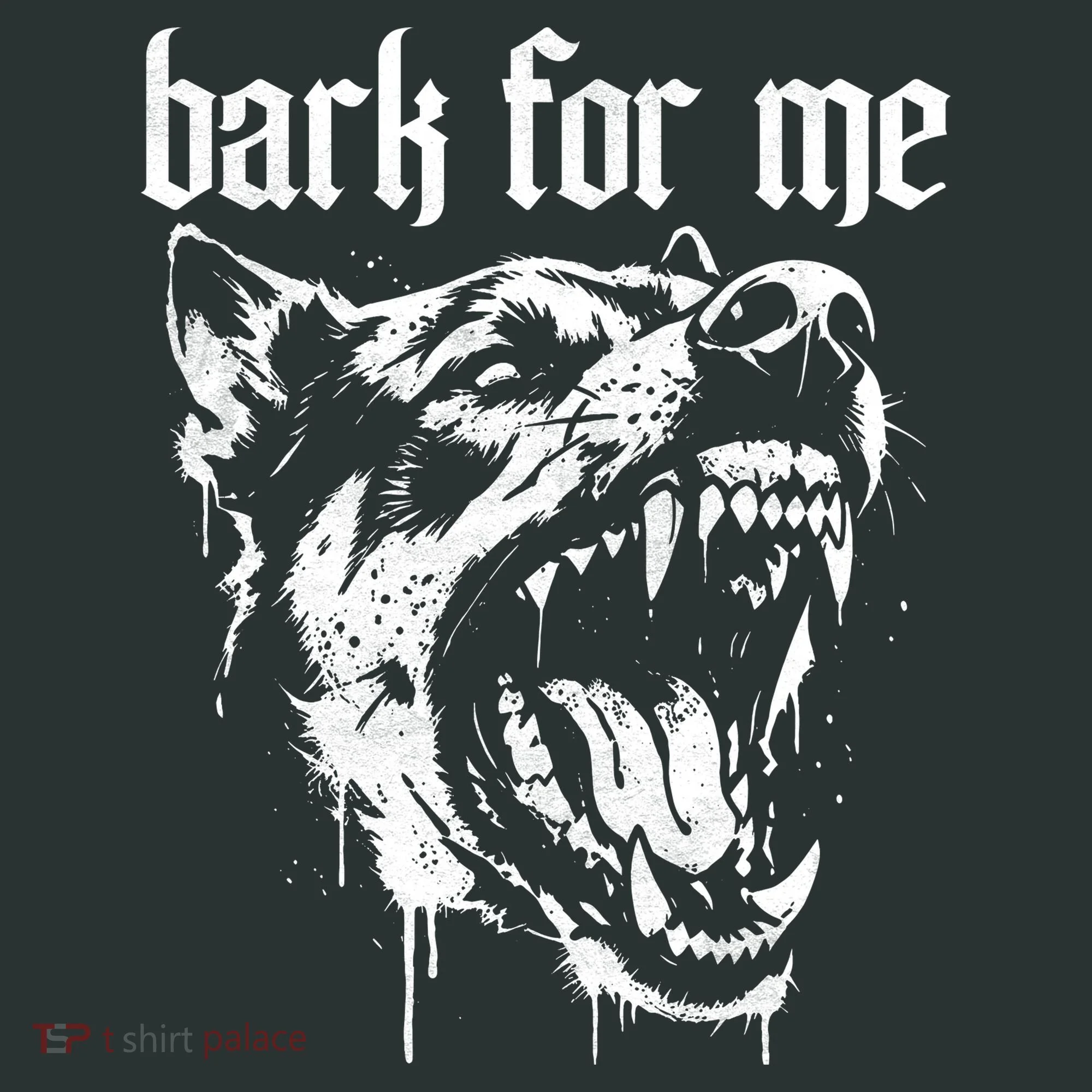 Bark For Me Sarcastic Dog Baby Bodysuit