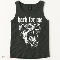 Bark For Me Sarcastic Dog Tank Top thumb 2