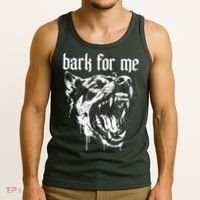 Bark For Me Sarcastic Dog Tank Top thumb 3