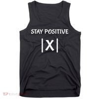 Best Funny Math Teacher Joke Fun Stay Positive Tank Top thumb 0