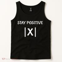 Best Funny Math Teacher Joke Fun Stay Positive Tank Top thumb 2