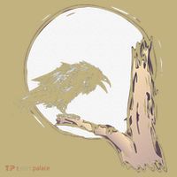 Bird Full Moon Crow Spooky Raven Gothic Halloween Mousepad thumb 1