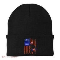 Bigfoot Fireworks Merica 4th of July USA Flag Patriotic Beanie thumb 0