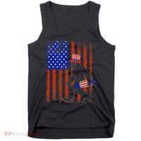 Bigfoot Fireworks Merica 4th of July USA Flag Patriotic Tank Top thumb 0