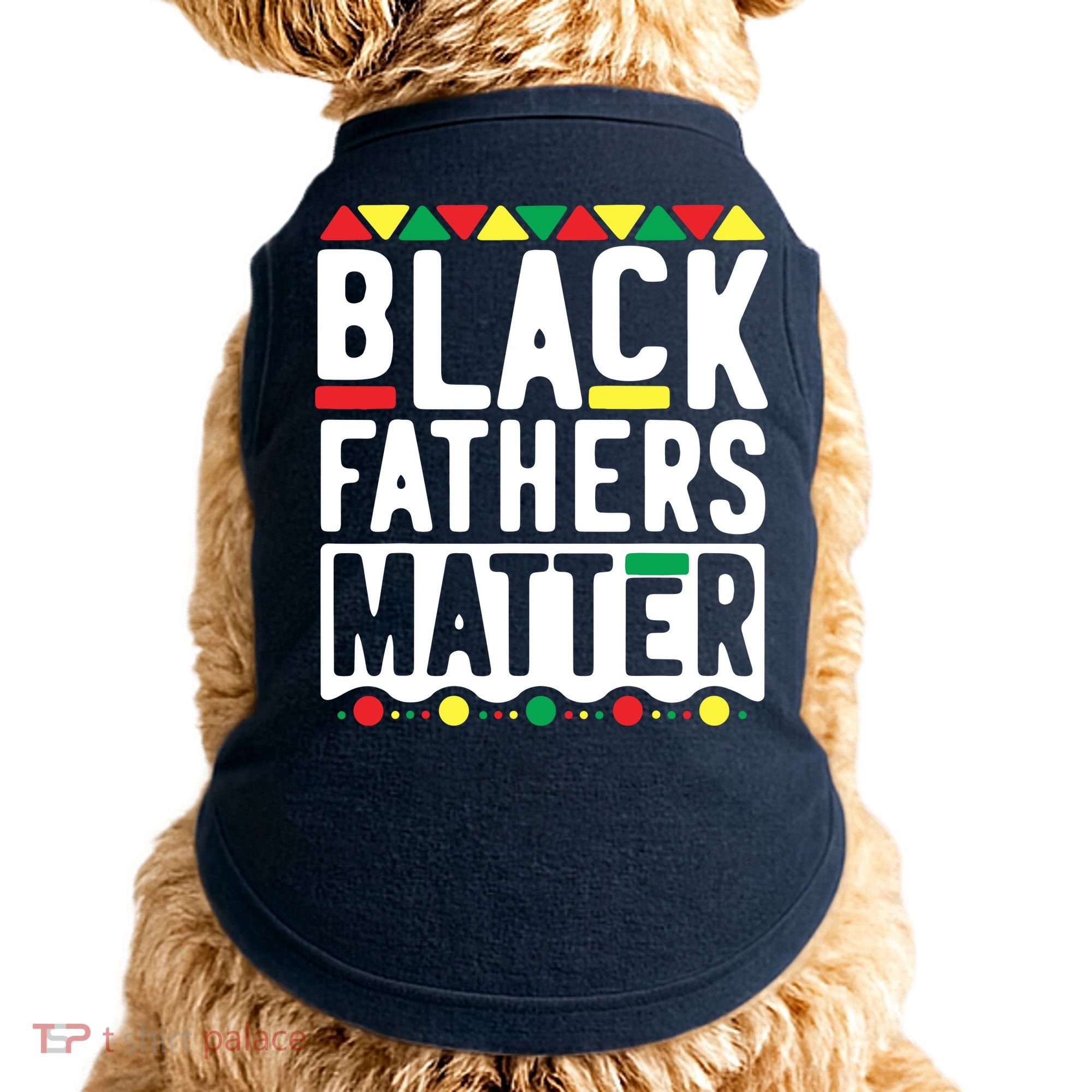 Black Fathers Matter Black Pride Month Doggie Tank