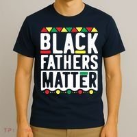 Black Fathers Matter Black Pride Month T-Shirt thumb 3