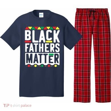Black Fathers Matter Black Pride Month Pajama Set