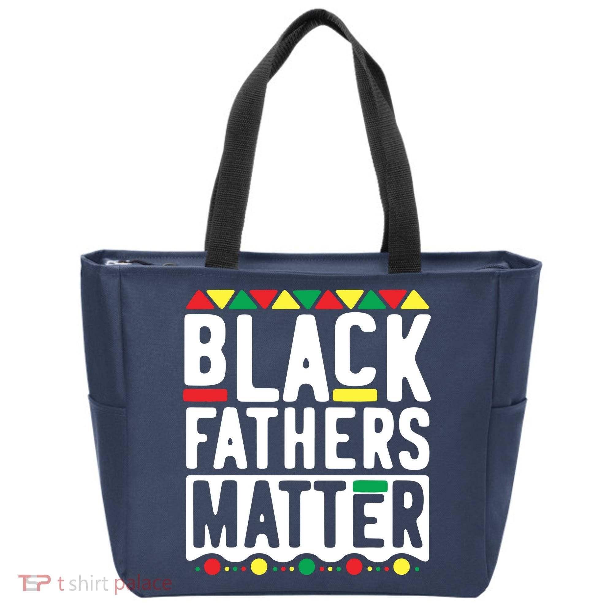Black Fathers Matter Black Pride Month Tote Bag