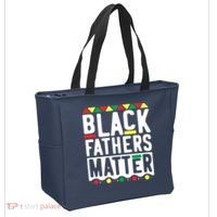 Black Fathers Matter Black Pride Month Tote Bag thumb 2