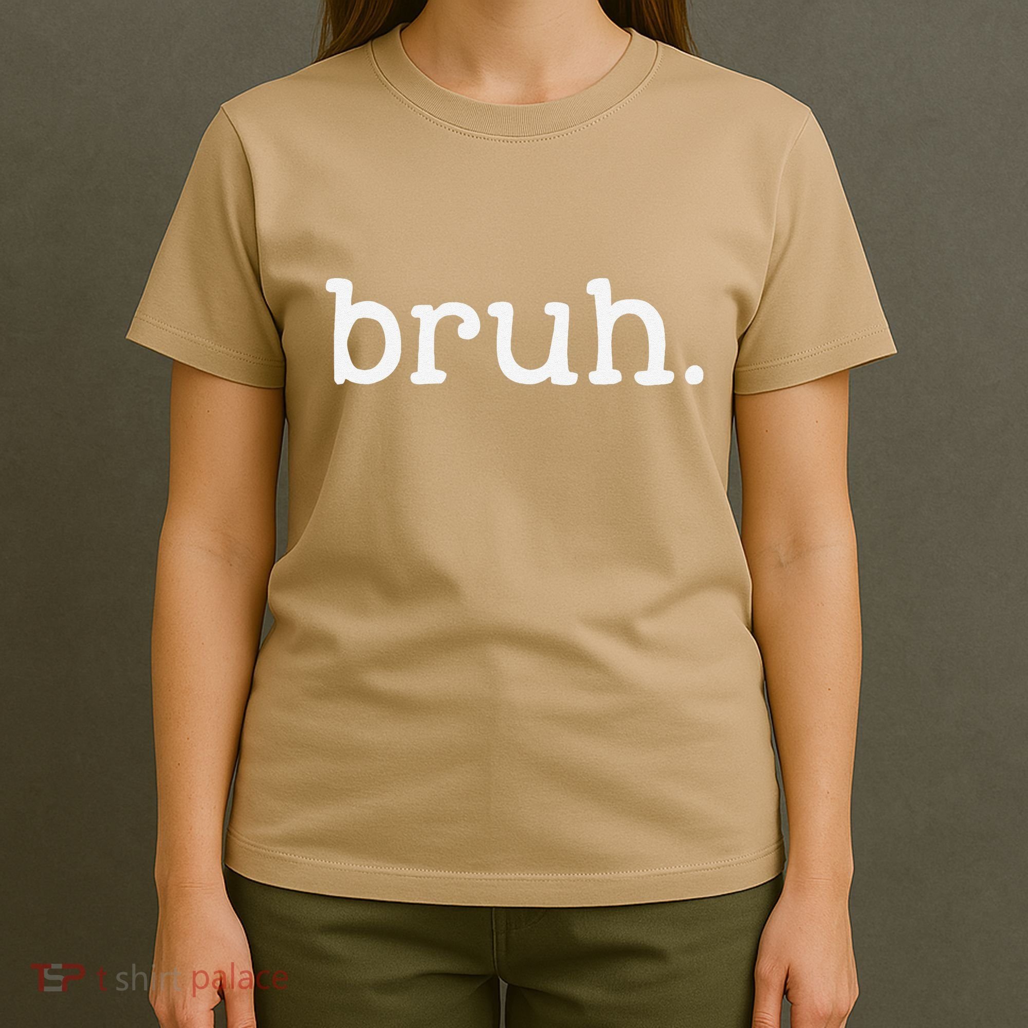 Bruh Funny Meme Saying Brother Greeting Gifts T-Shirt
