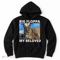 Big Floppa My Beloved Caracal Cat Meme Hoodie thumb 0
