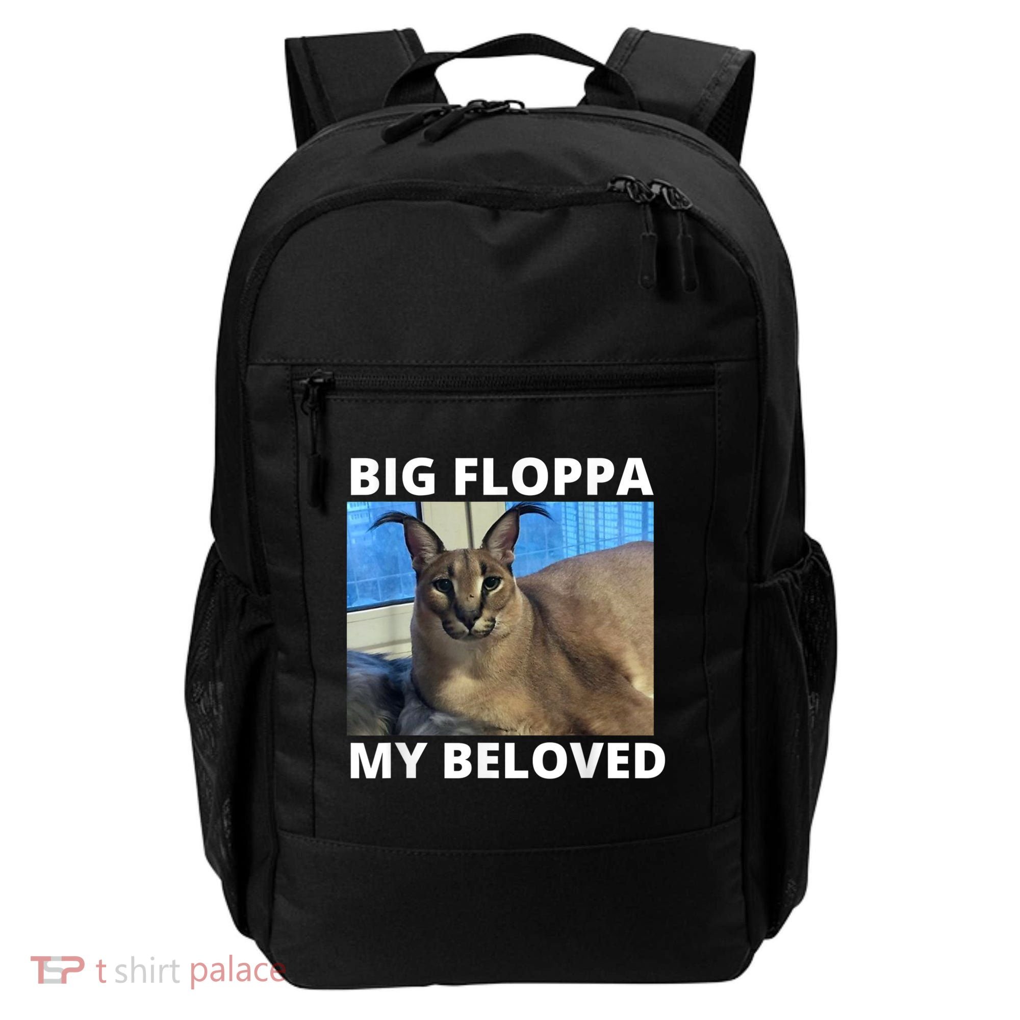 Big Floppa My Beloved Caracal Cat Meme Backpack