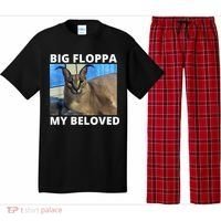 Big Floppa My Beloved Caracal Cat Meme Pajama Set thumb 0