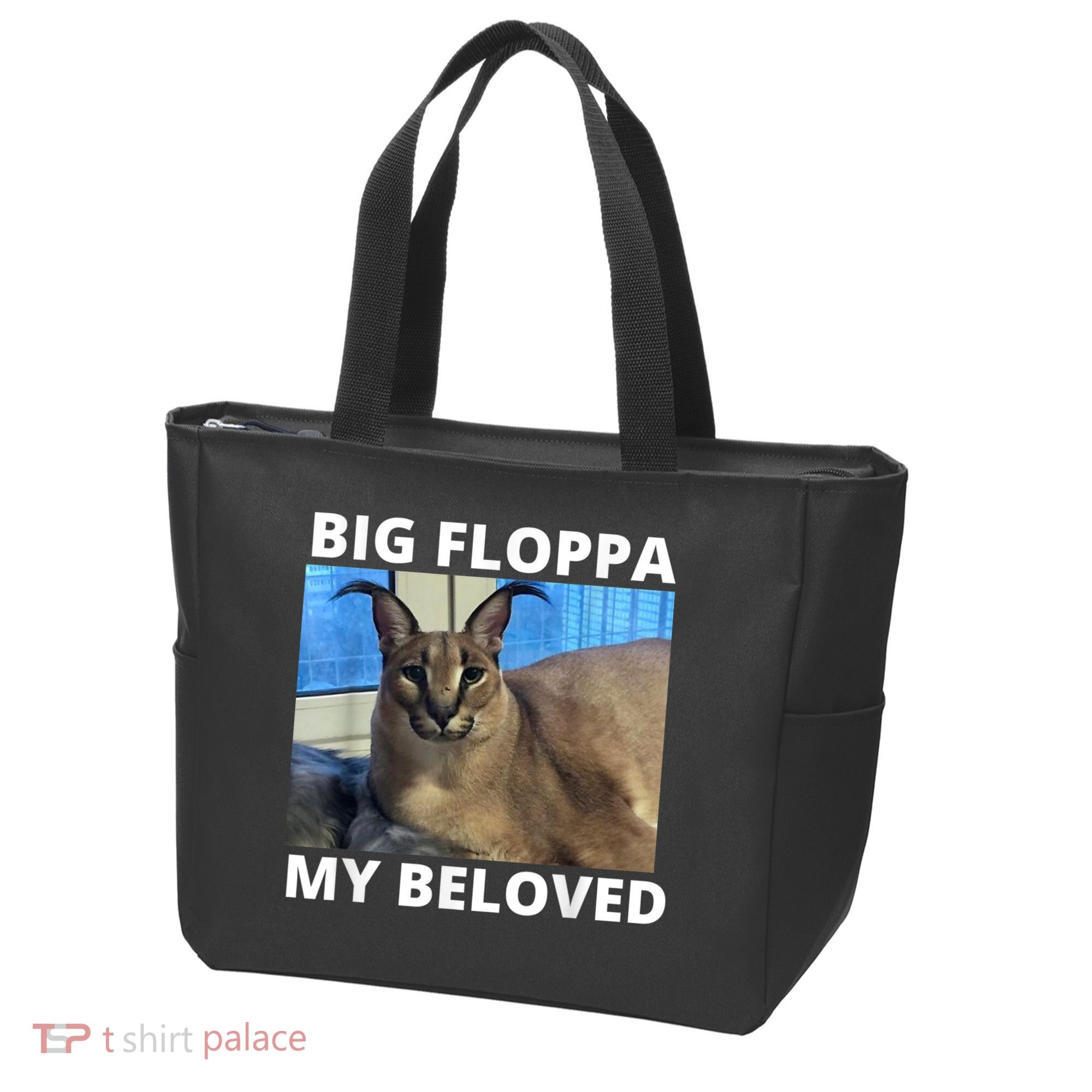 Big Floppa My Beloved Caracal Cat Meme Tote Bag
