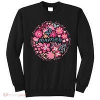Boho Floral Mama She Is Mom Mothers Day Sweatshirt thumb 0