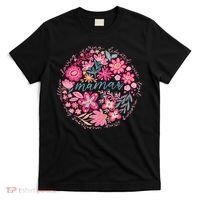Boho Floral Mama She Is Mom Mothers Day T-Shirt thumb 0