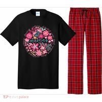 Boho Floral Mama She Is Mom Mothers Day Pajama Set thumb 0