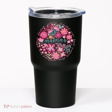 Boho Floral Mama She Is Mom Mothers Day Tumbler