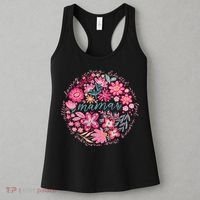 Boho Floral Mama She Is Mom Mothers Day Women's Tank Top thumb 3