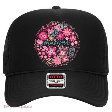 Boho Floral Mama She Is Mom Mothers Day Hat