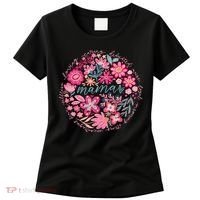 Boho Floral Mama She Is Mom Mothers Day Women's T-Shirt thumb 0
