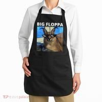 Big Floppa Meme Cat Apron thumb 2