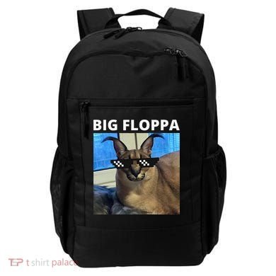 Big Floppa Meme Cat Backpack