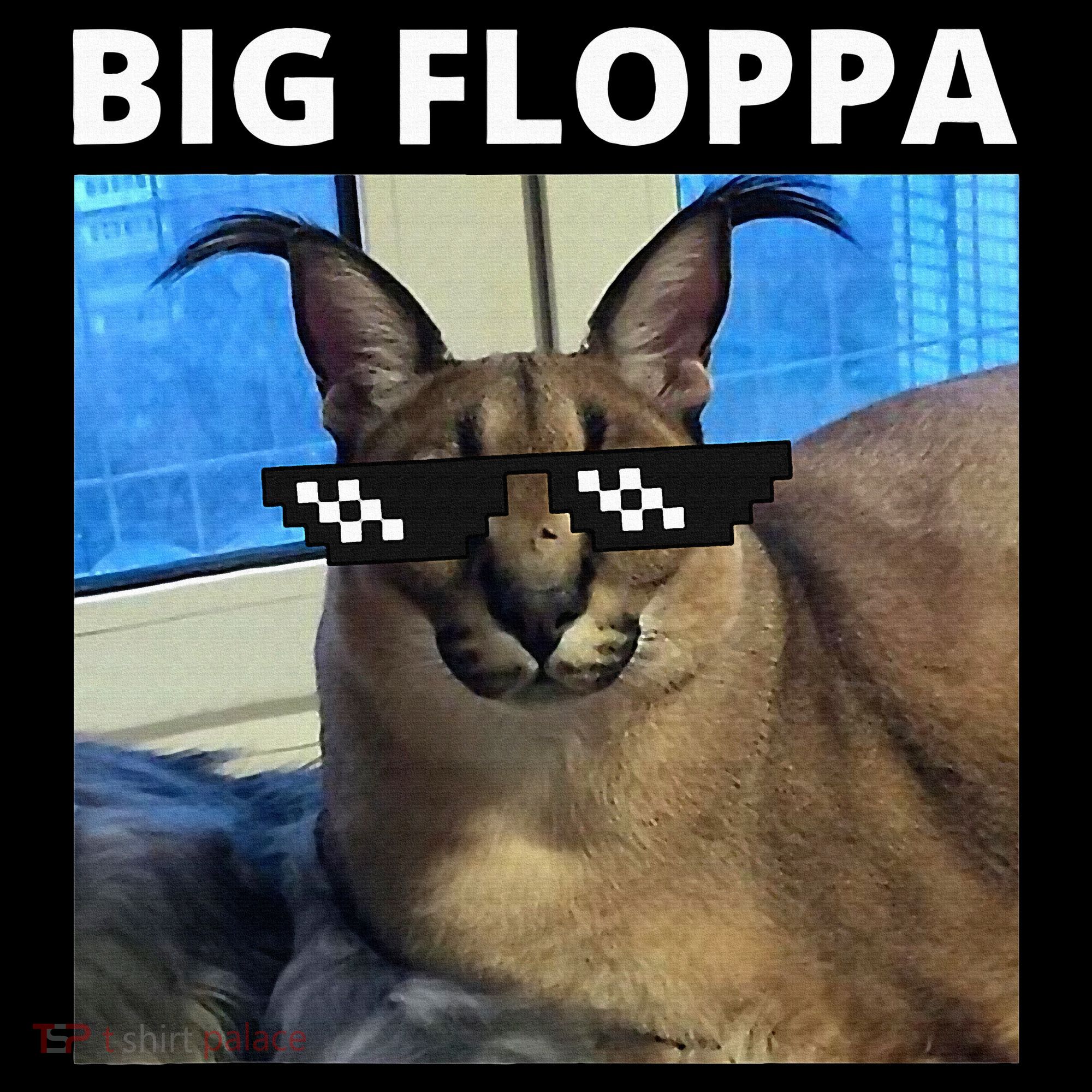 Big Floppa Meme Cat Women's Hoodie