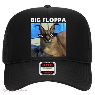 Big Floppa Meme Cat Hat