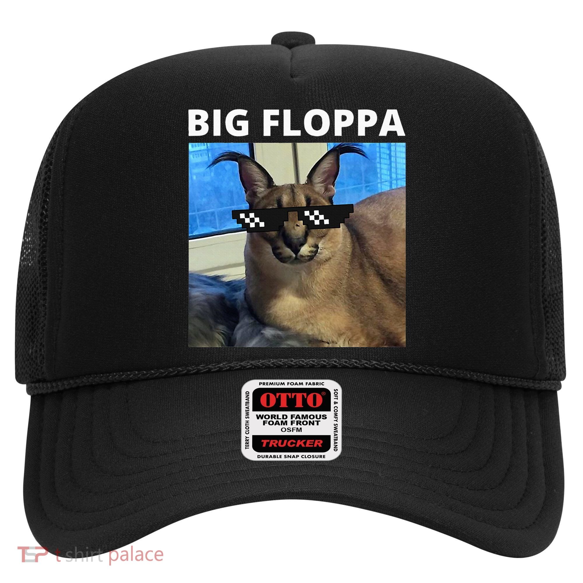 Big Floppa Meme Cat Hat