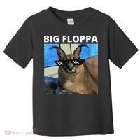 Big Floppa Meme Cat Toddler T-Shirt thumb 0