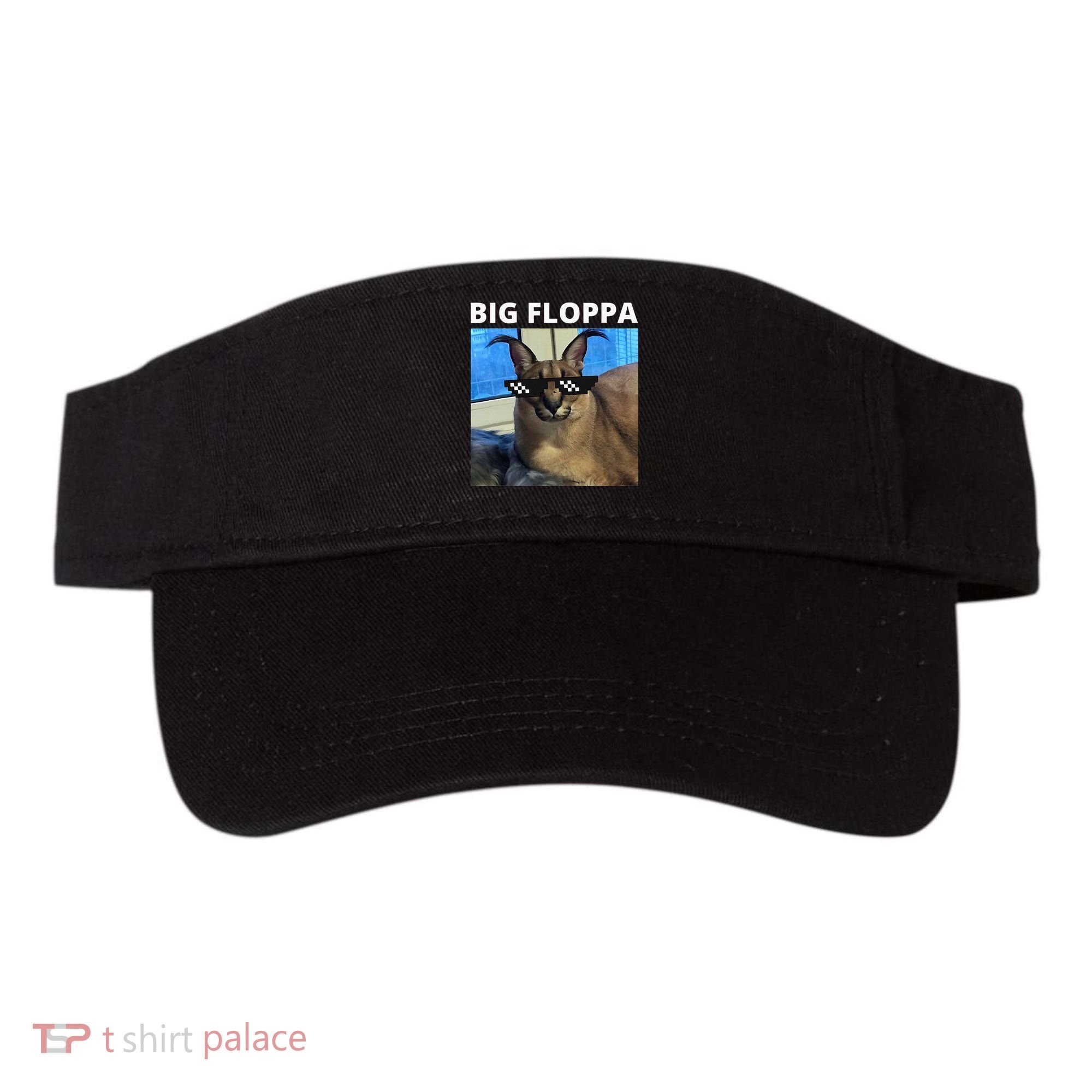 Big Floppa Meme Cat Visor
