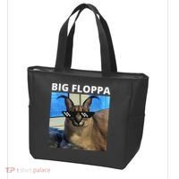 Big Floppa Meme Cat Tote Bag thumb 3