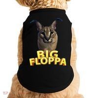 Big Floppa Meme Cat Doggie Tank thumb 0