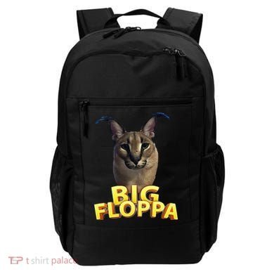 Big Floppa Meme Cat Backpack