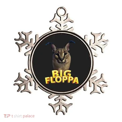 Big Floppa Meme Cat Ornament