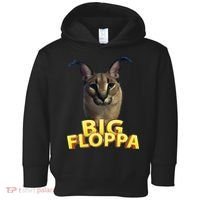 Big Floppa Meme Cat Toddler Hoodie thumb 0