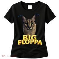 Big Floppa Meme Cat Women's T-Shirt thumb 0