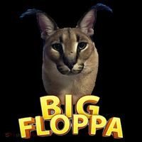 Big Floppa Meme Cat Kids T-Shirt thumb 4