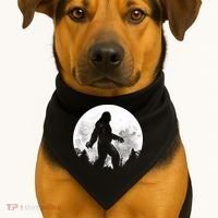 Bigfoot Full Moon USA-Made Doggie Bandana thumb 1