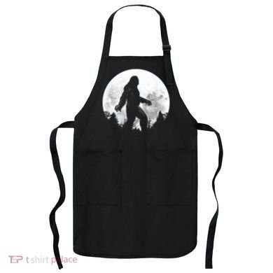 Bigfoot Full Moon Apron