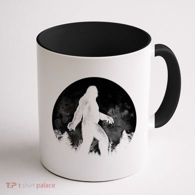 Bigfoot Full Moon Coffee Mug back